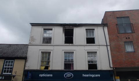 Offers of help for families in fire-ravaged flats