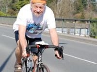 Les, 75, gears up for 2,000-mile charity bike ride