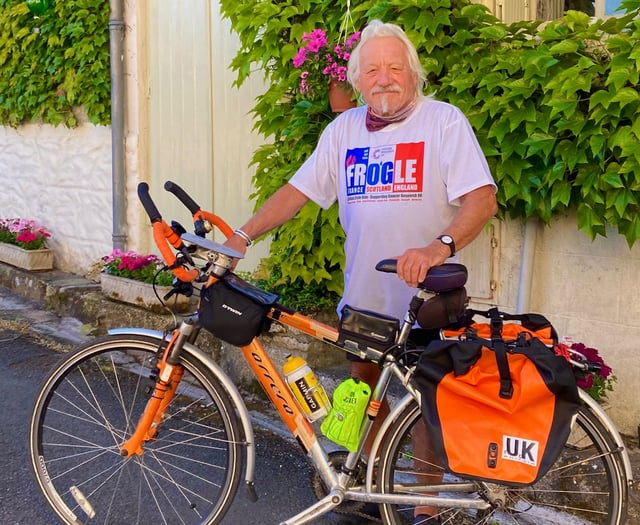 Les, 75, gears up for 2,000-mile charity bike ride