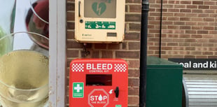 Bleed control cabinet installed in village centre