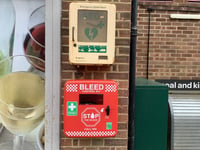 Bleed control cabinet installed in village centre