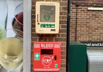 Bleed control cabinet installed in Lindford village centre
