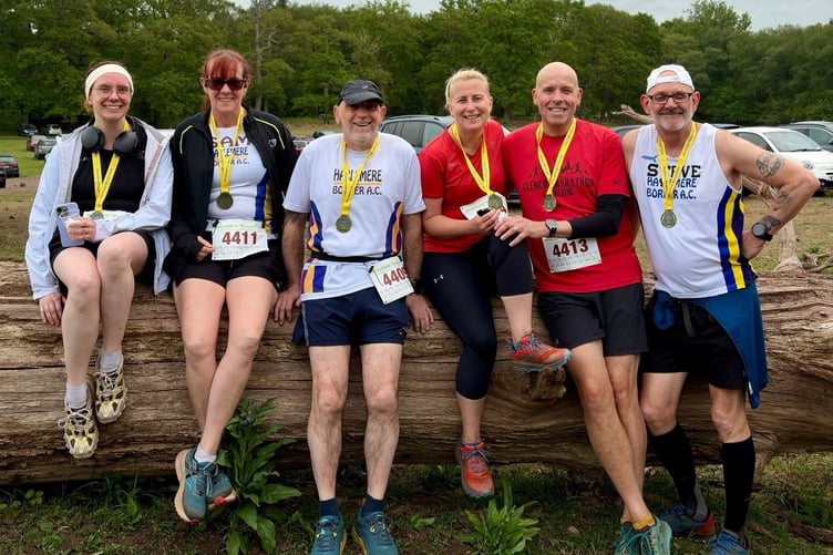 Some of the HBAC Woodland Woggle team, Sam Walker, Dudley Walker and Steve King