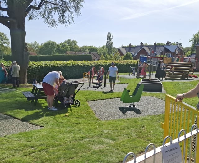 Grounds for excitement as Frensham play area gets revamp