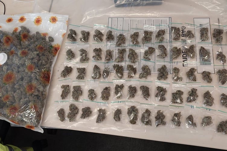 Drugs seized in Alton, May 28th 2026.