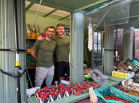 Living on the veg: Couple bring greengrocer to Castle Street