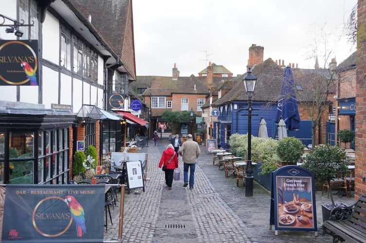 Lion Lamb Yard Farnham