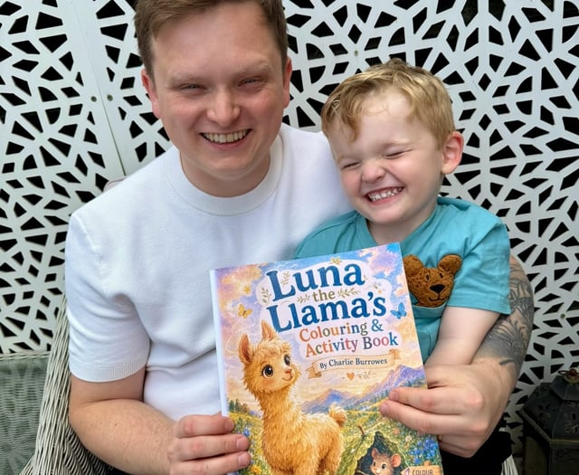 Tongham author hopes llama book will ease child anxiety