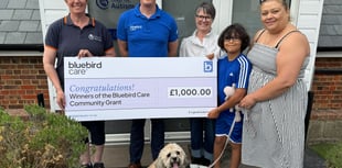 Dogs for Autism receives £1,000 grant from home care provider