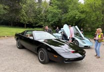 Pub's classic car show included a great bit of Kitt