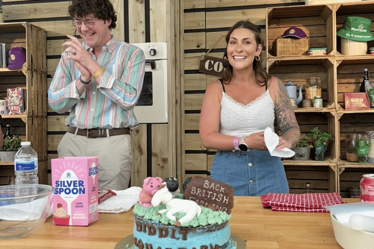 Mike Wilkins and Lou Graham, The Great British Farm-Fest Bake-Off, NAEC Stoneleigh, Coventry, May 24th 2026.