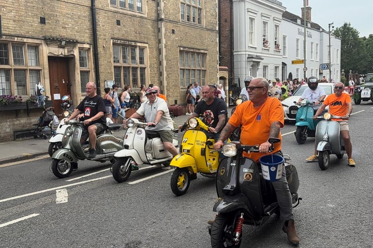 They are the Mods at Farnham Carnival 2026.