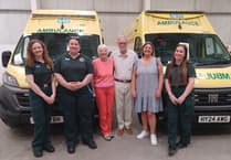 Cardiac arrest survivor from Holybourne thanks ambulance staff