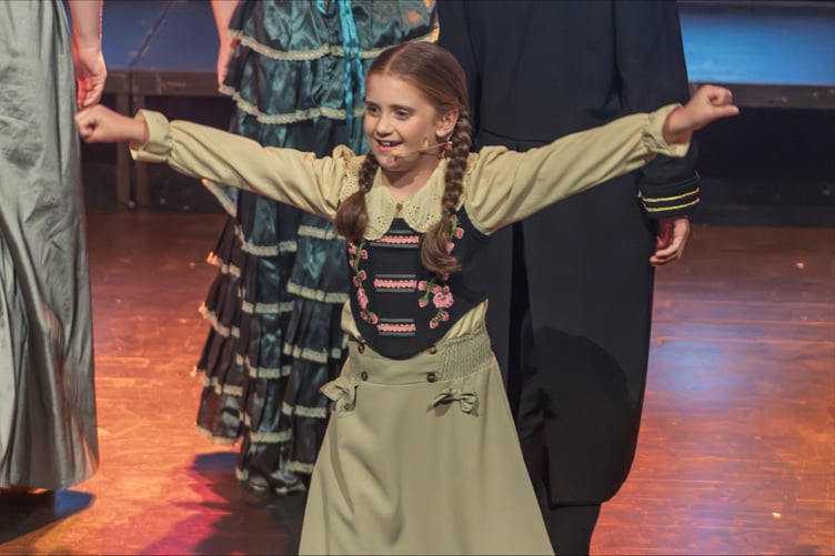 Elsie-Marie Moody as Young Anna in Frozen - The West End Musical, July 2026.