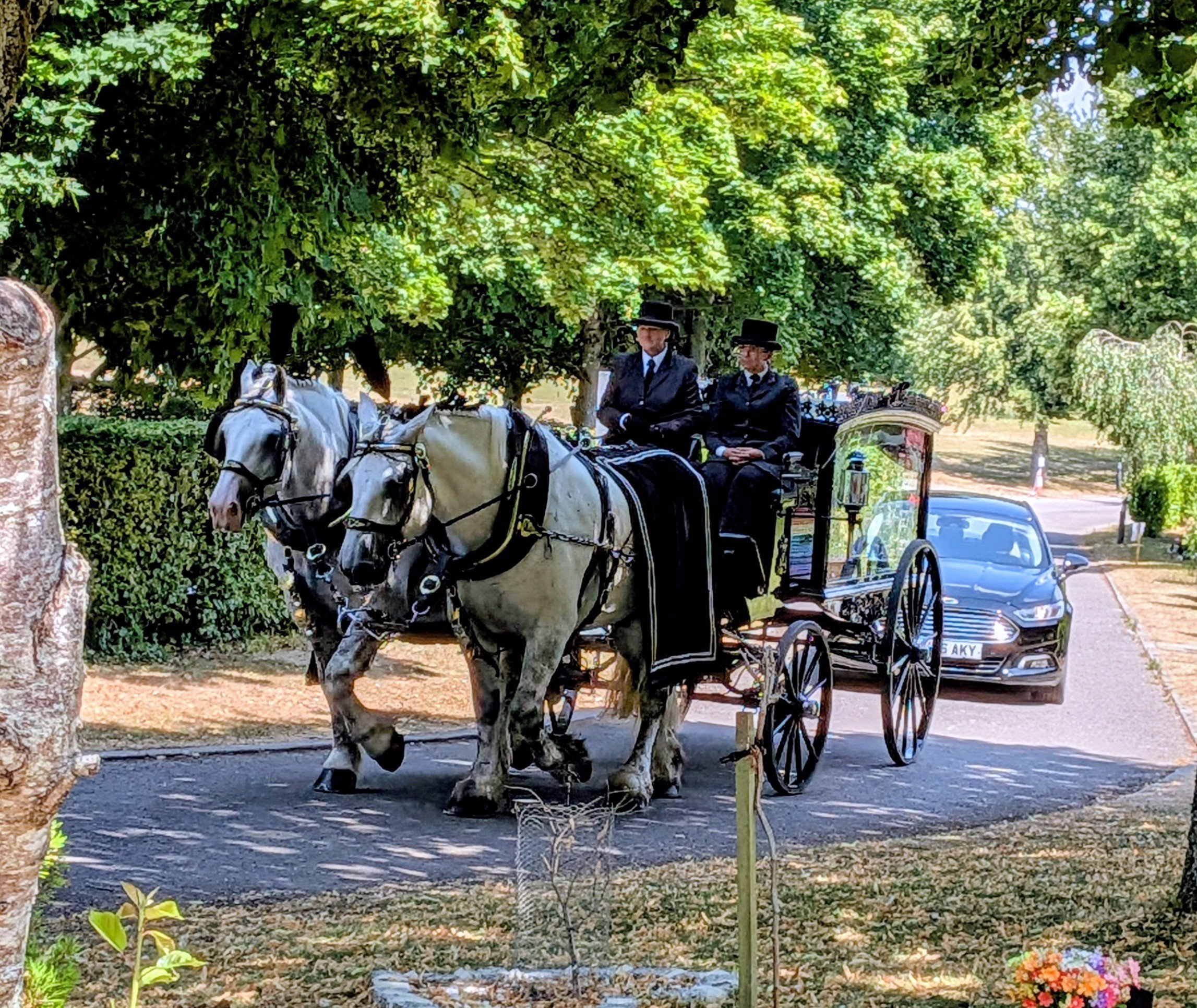Pam Bradford Cortege Basingstoke