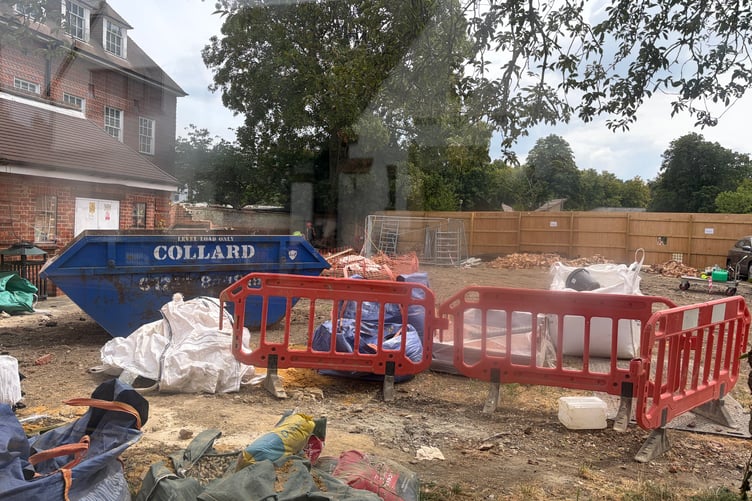 Gostrey Meadow amenity building site