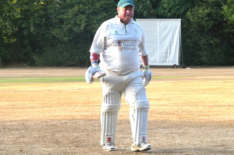 Simon Brewer scored 103 for Waverley