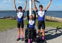 Treloar's student raises £30,000 in 1,000-mile cycling challenge