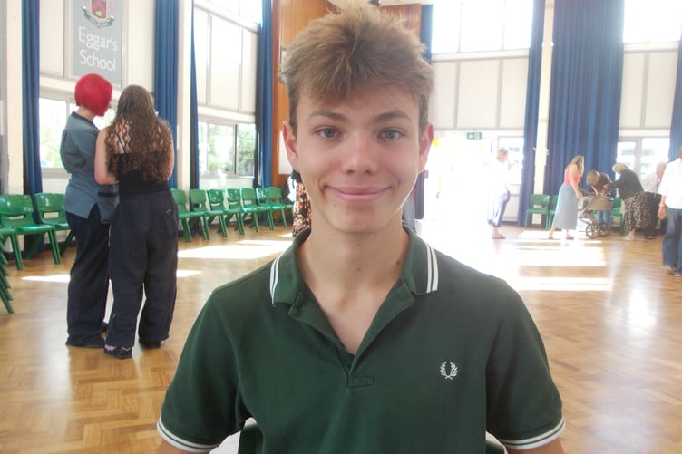 Finn Woolston, Eggar's School, August 20th 2026.