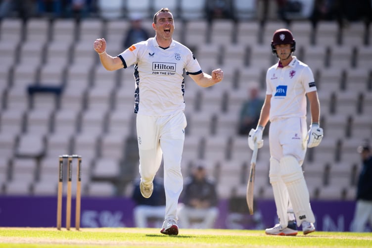 Hampshire bowler Kyle Abbott has signed a one-year contract extension (Photo: Hampshire Cricket/Dave Vokes)
