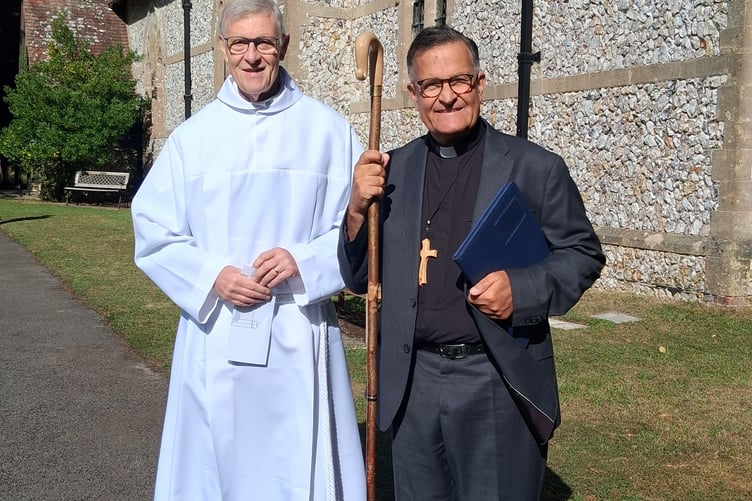 PP St John's Langrish Final Service Bishop Vicar