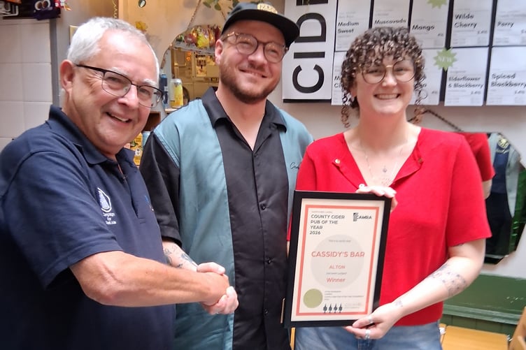 AH Alton Cassidys Award Cider