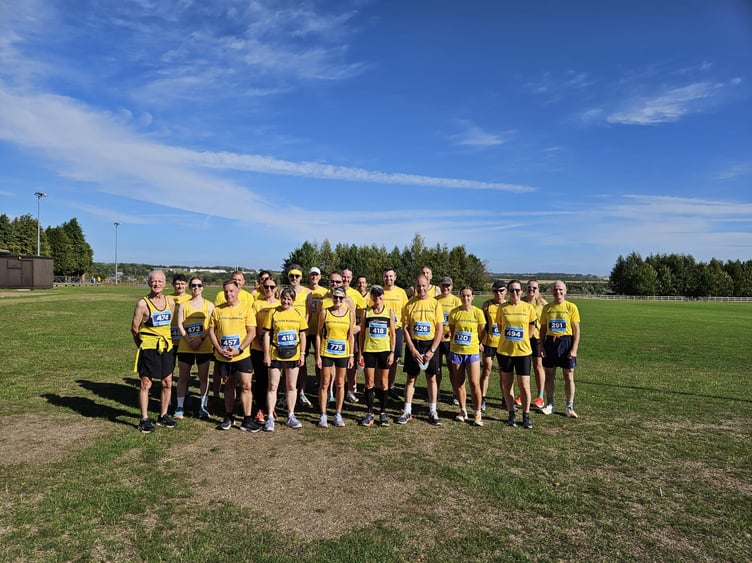 The Alton Runners team at the Overton 5, September 6th 2026.