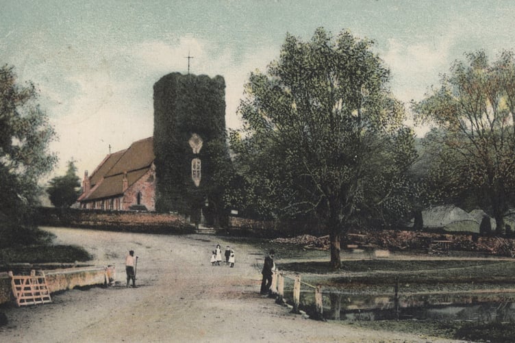 St Mary's Buriton 1900