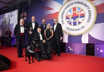 Hounds for Heroes saluted by Armed Forces Community at national awards