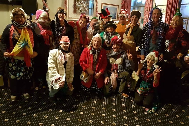 Christmas party time for The Tricycle team.