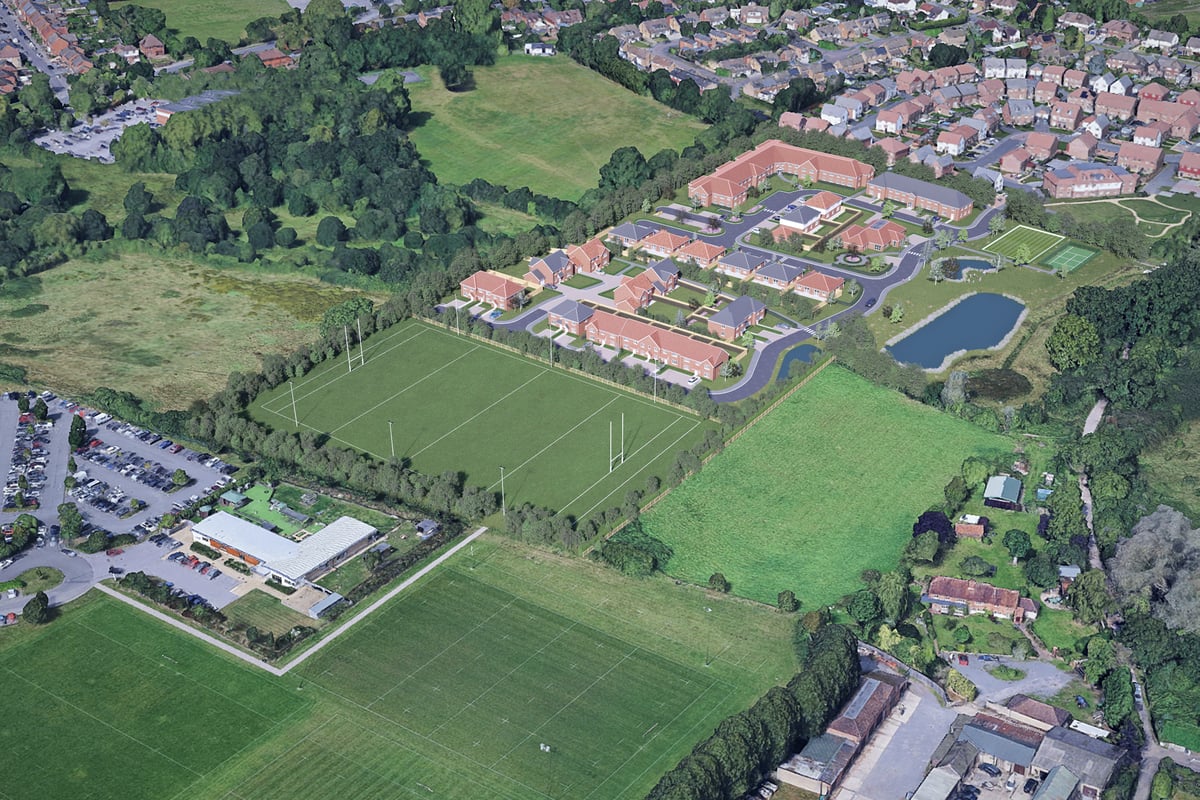 Retirement village and 5G pitch planned for Badshot Lea fields