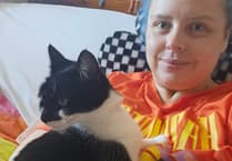 Paralysed woman grateful for cat's miraculous recovery