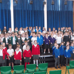Record 277 children join Big Sing event