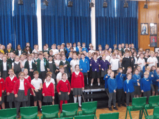 Record 277 children join Big Sing event