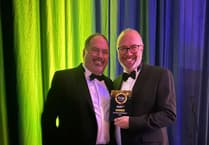 Double delight as Petersfield's 'Ant and Dec' triumph at town awards