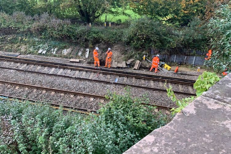 PP Network Rail Trackside work Buriton