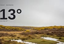 Cloudy Sunday in Bordon with a high of 13°C and little chance of rain - here's your forecast