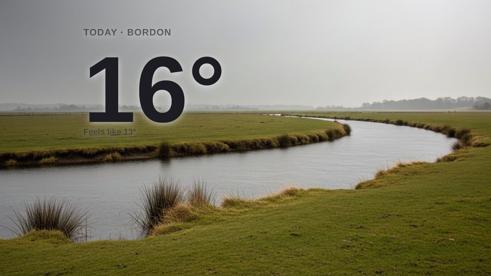 Rain on the way for Bordon today - here's your Monday forecast